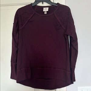 Knox Rose Red Relaxed Hoodie Sweatshirt